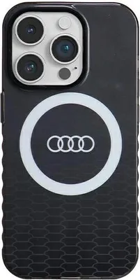 Zdjęcie produktu dla Audi Iml Big Logo Magsafe Case Iphone 14 Pro 6.1 Czarny/Black Hardcase Au-Imlmip14P-Q5/D2-Bk