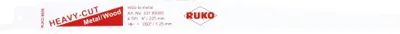 Produktbild von RUKO 5x Säbelsägeblatt 8936 HSS geschränkt gefräst - 33189365