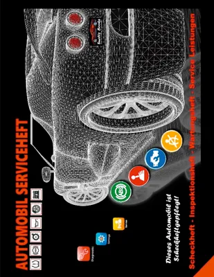Produktbild von AUTOMOBIL SERVICEHEFT KFZ Scheckheft Inspektionsheft Wartungsheft Service Leistungen