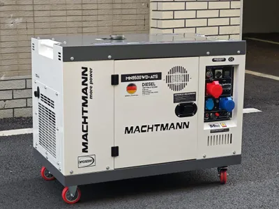 Produktbild von MACHTMANN MN9500WD-ATS Diesel Stromerzeuger 9,4 kVA, 7,5 kW Silent Dual Power