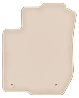 Image de Tapis conducteur en moquette pour Audi A3 8L 1996-2001 (à hayon) – 1 pièce, beige, sur mesure – Wielganizator FORTUNA