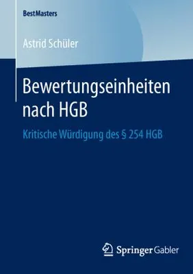 Zdjęcie produktu dla Bewertungseinheiten nach HGB