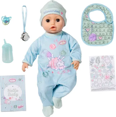 Zdjęcie produktu dla Zapf ANNAB.ALEXANDER 43CM INTERACTIVE INTERACTIVE