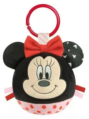 Produktbild von Disney Minnie Plüsch Ballfigur, Babyrassel Clementoni