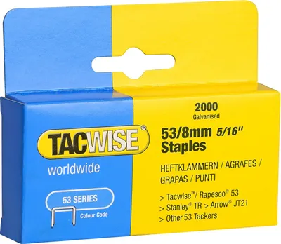 Immagine prodotto di TACWISE 335 punti metallici 53/8 mm zincati 2.000 pezzi