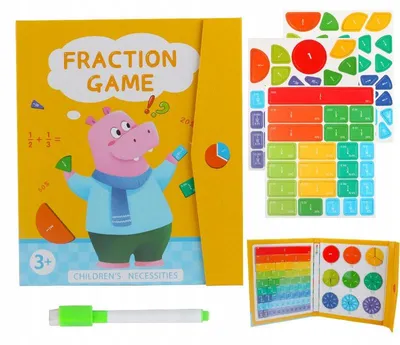 Produktbild von Montessori Bruchrechenspielzeug Lernspielzeug für Kinder