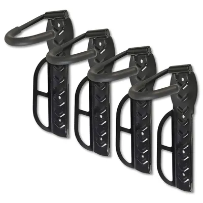 Produktbild von Fahrradhalter Red Loon Fahrradhaken Wandhalterung Fahrradaufhängung Rad Halterung Wandhaken, Auswahl:4x Wandhalterung