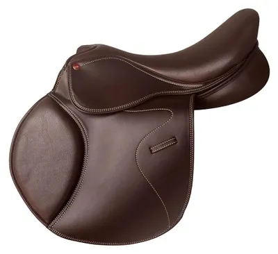 Image de Selle Hispano Hipica Leap Grace Techno English, marron, 17,5 pouces, marron, 17,5 pouces