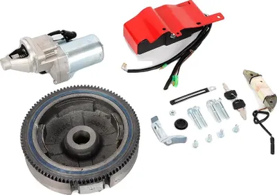 Produktbild von Elektrisches Startset, kompatibel mit GX340 11PS, GX390 13PS, Schaltkastenmaße 17*5,5 cm, Schwungraddurchmesser 20 cm, Bruttogewicht 8,65 kg