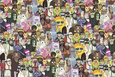 Produktbild von Rick and Morty Poster Where are Rick & Morty? 61 x 91,5 cm