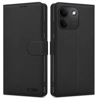 Obrázok produktu pre TECH-PROTECT, puzdro typu "peňaženka" pre telefón XIAOMI REDMI NOTE 17 PRO MAX 5G, matná čierna farba