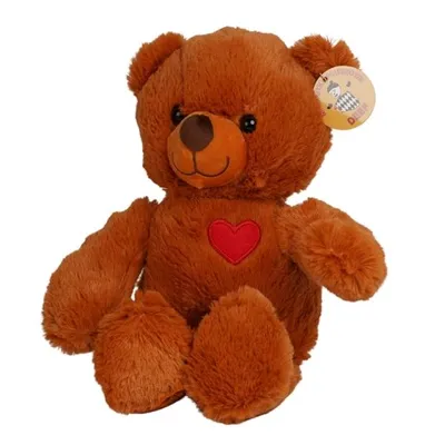 Produktbild von Teddybär mit Herz 27cm Plüschtier Valentinstag Kuscheltier Geschenk