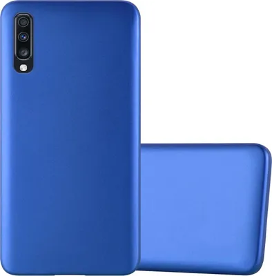 Produktbild von Cadorabo Schutzhülle für Samsung Galaxy A70 / A70s Hülle in Blau Handyhülle TPU Silikon Etui Cover Case