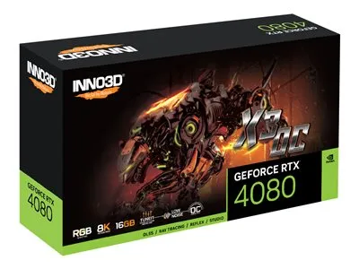 Obrázok produktu pre Inno3D GeForce RTX 4080 X3 - OC Edition - Grafické karty