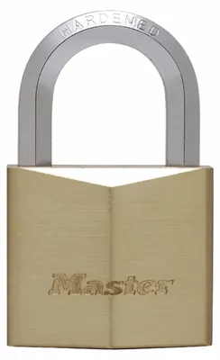 Zdjęcie produktu dla Kłódka MasterLock, lity mosiądz, 50 mm