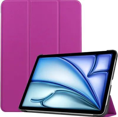Produktbild von Mobigear Tri-Fold iPad Air 11 Zoll (2024) Hülle Klapphülle - Lila
