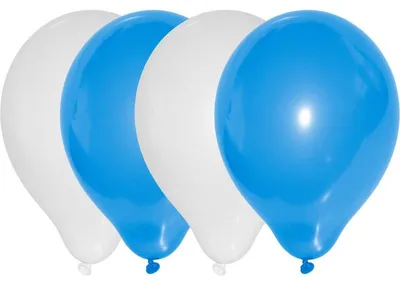 Obrázek produktu pro 15 balónků modrá bílá