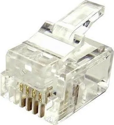 Immagine prodotto di DATACOM Plug UTP CAT3 6p4c- Cavo RJ11 - confezione da 100 pezzi