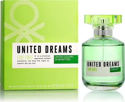Obrázok produktu pre Benetton United Dreams Live Free toaletná voda 80ml