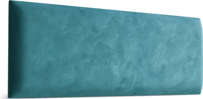 Produktbild von Muralo Polsterpaneel WANDPOLSTER Wandkissen Bettkopfteil Wandpaneel Magic Velvet Meerfarbe 2223 90cm x 30cm