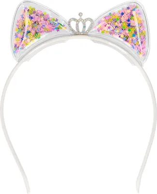 Produktbild von Haarreif Royal Glitzer Katze mit Krone