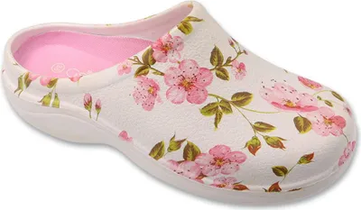Produktbild von Befado Slipper Dr. Orto 154D101 mit Blumen mit herausnehmbarer anatomisch geformter Innensohle