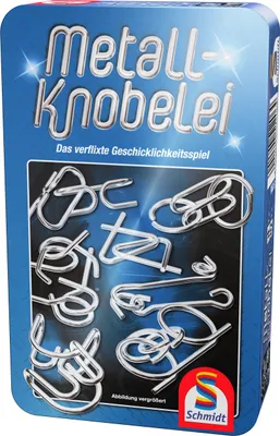 Produktbild von Metall-Knobelei in Metalldose