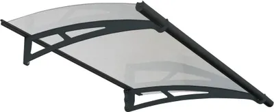 Produktbild von Palram - Canopia Vordach Aquila 1500 Anthrazit 92x150x18 cm