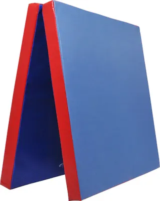 Produktbild von Grevinga® klappbare Leichtturnmatte | VB 80 | 200 x 100 x 6 cm | BLAU-ROT