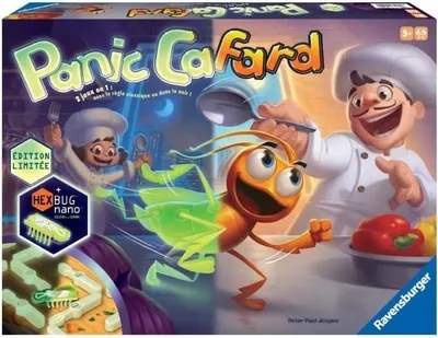 Productafbeelding van Panik Cafard, fosforescerend, snelheidsspel, 10-jarig jubileum, Ravensburger, vanaf 5 jaar