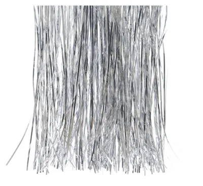 Produktbild von DECORIS Lametta Dekoration Silber