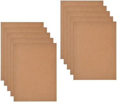 Produktbild von Braune A4-Kartonmappen mit Einstecktaschen für Büro und Schule