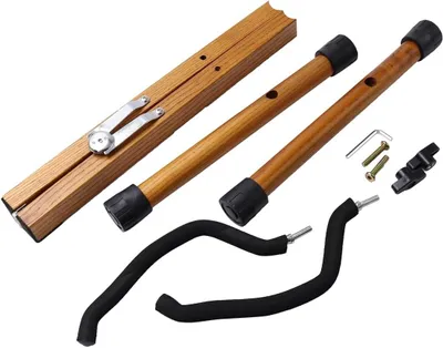 Image de Support pour guitare en bois, adapté aux guitares acoustiques et électriques