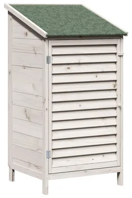 Immagine prodotto di Capanno da Giardino Bianco 59 x 56 x 113,5 cm