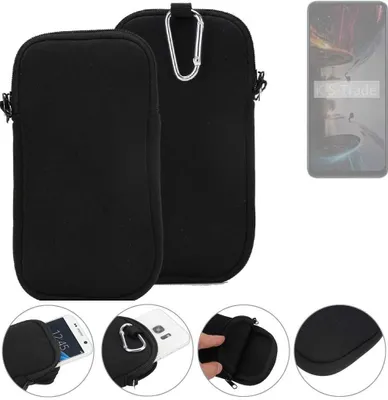 Produktbild von K-S-Trade Neopren-Hülle Handyhülle kompatibel mit Xiaomi POCO X5 5G Schutzhülle Neoprenhülle Sleeve Schutz-Hülle Gürtel Tasche Case Holster