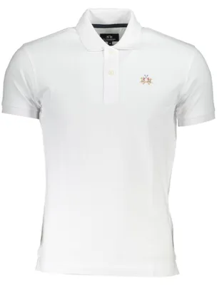 Obrázek produktu pro La Martina Herren-Poloshirt Mit Kurzen Ärmeln, Weiss