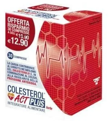 Produktbild von COLESTEROL ACT PLUS FORTE, 30 Tabletten