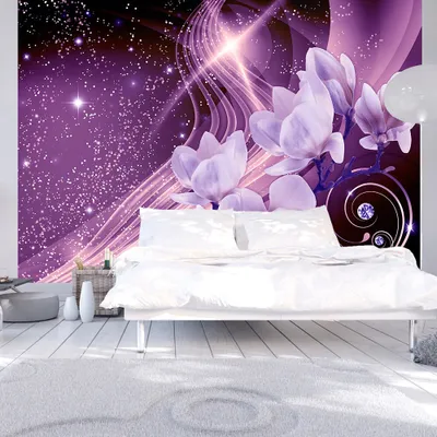 Produktbild von Basera Selbstklebende Fototapete Orchideenmotiv b-A-0237-a-d, mit UV-Schutz, 294x210 cm