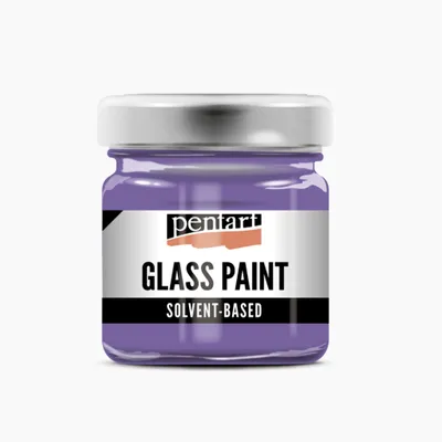 Produktbild von PENTART Glasmalfarbe lösemittelhaltig, 30 ml, Lila