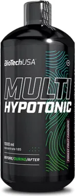 Imagen del producto de BioTech USA Bebida Isotónica Multimineral 1:65, 1000 ml, sabor a frutos del bosque