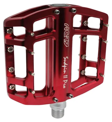 Produktbild von NC-17 Plattformpedal Sudpin II Pro CNC, Alu, Kugellager, rot