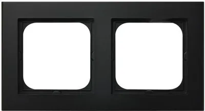 Image de Ospel Sonata double cadre en noir métallique (R-2R/33)