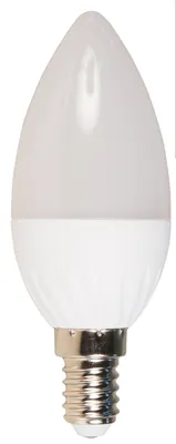 Produktbild von LED Kerzenlampe McShine, E14, 8W, 600lm, 160°, 4000K, neutralweiß, Ø37x105mm