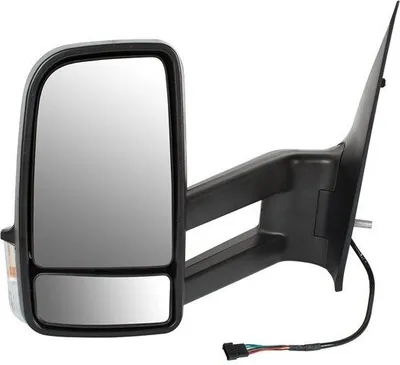 Obrázek produktu pro Vnější elektrické zrcátko LEVÉ DLOUHÉ rameno 25 cm pro Mercedes Sprinter