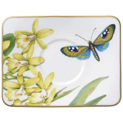Immagine prodotto di Villeroy & Boch Vorteilset 6 Stück Amazonia Mokka-/Espressountertasse Premium Bone Porcelain bunt 1035141430