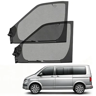 Produktbild von Autofenster Mückennetz 2er Set, magnetische Fliegengitter Abdeckung, Insektenschutz Sichtschutz Sonnenschutz für Auto Camping Reise