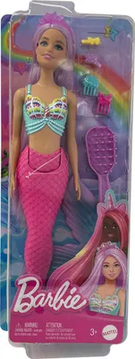 Produktbild von Mattel New Long Hair Fantasy Doll_Mermaid
