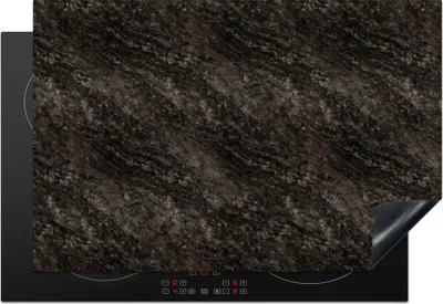 Produktbild von KitchenYeah© Herdabdeckplatte Muster - Struktur - Granit , 76x51cm, Küche Deko, Glaskeramikkochfeld Herdabdeckung, Abdeckplatte fùr Kochfeld