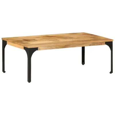 Immagine prodotto di Maison Exclusive - Tavolino da caffè 100x55x35 cm, in legno massello di mango