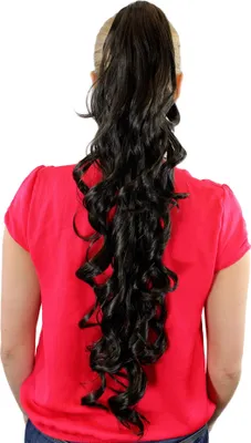 Produktbild von WIG ME UP Haarteil, Braun, wellig, JL-4017-8